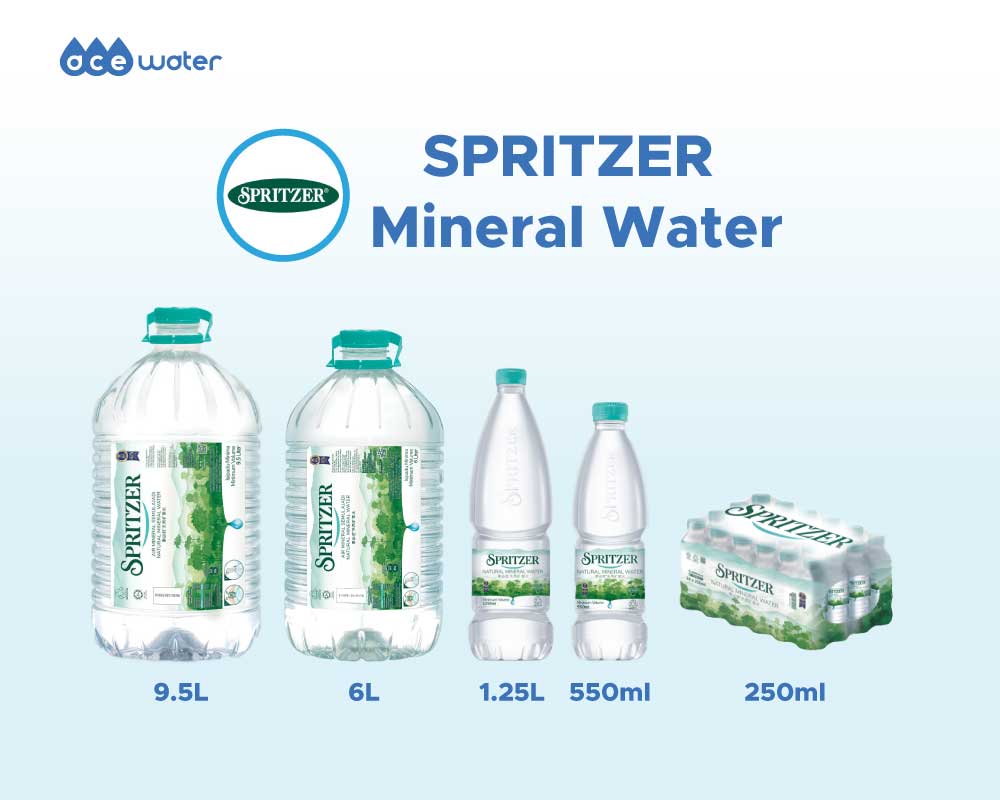 Spritzer Natural Mineral Water delivery KL - all sizes